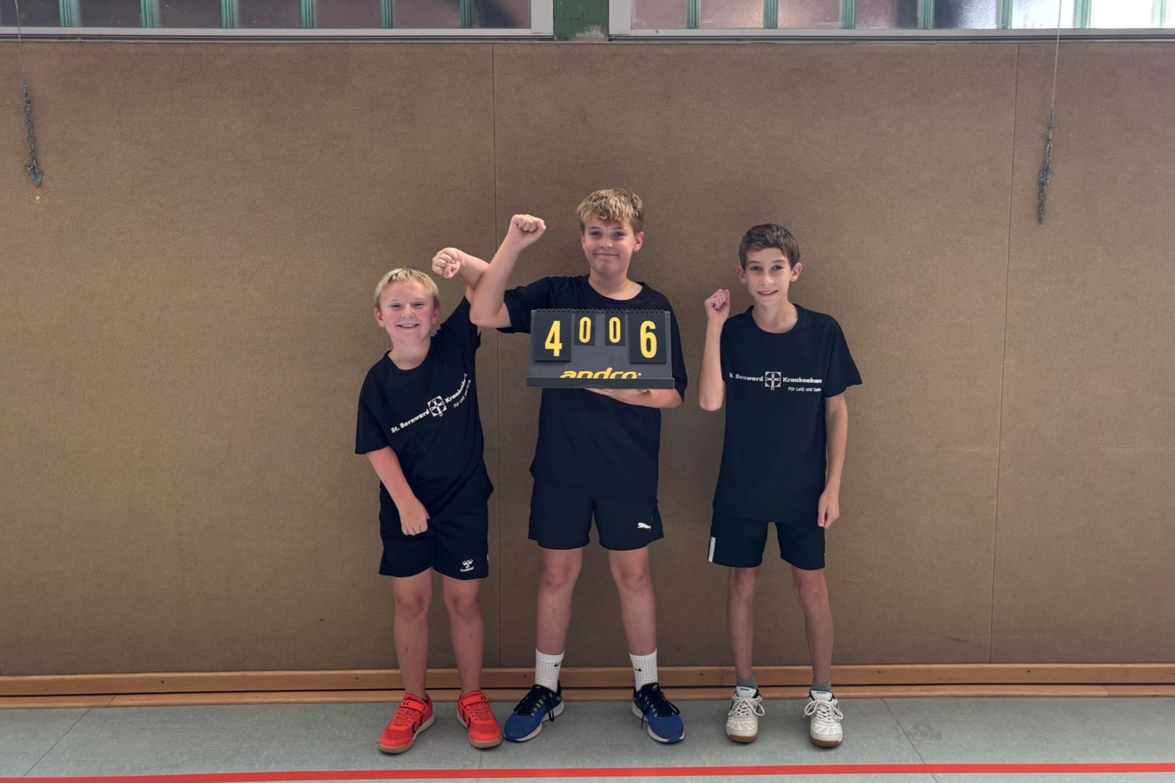 Saisonstart unserer neuen 5. Jungen