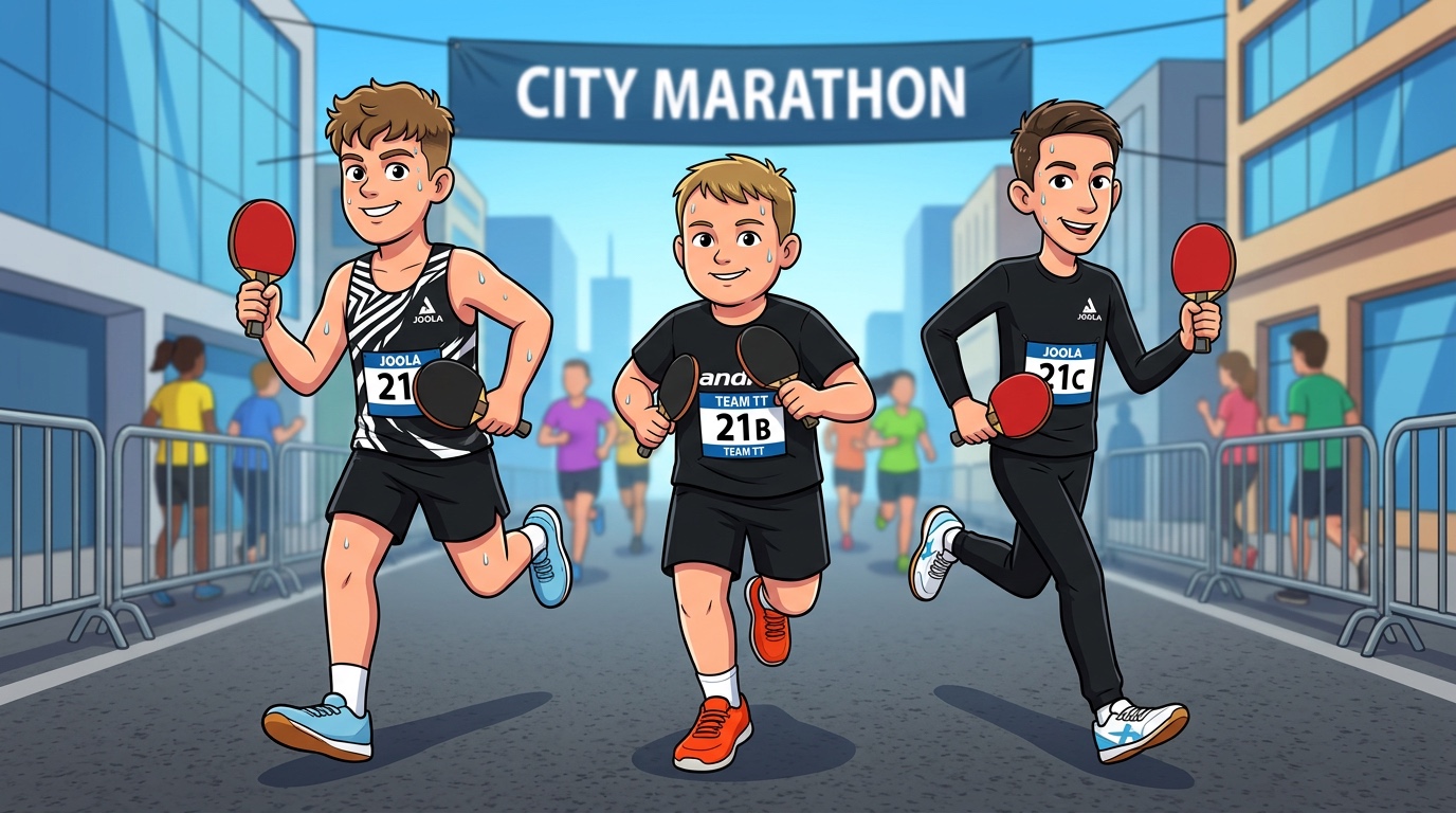 Ein Wochenende, das mit Tischtennis anfing, aufhörte und in die neue Woche startete